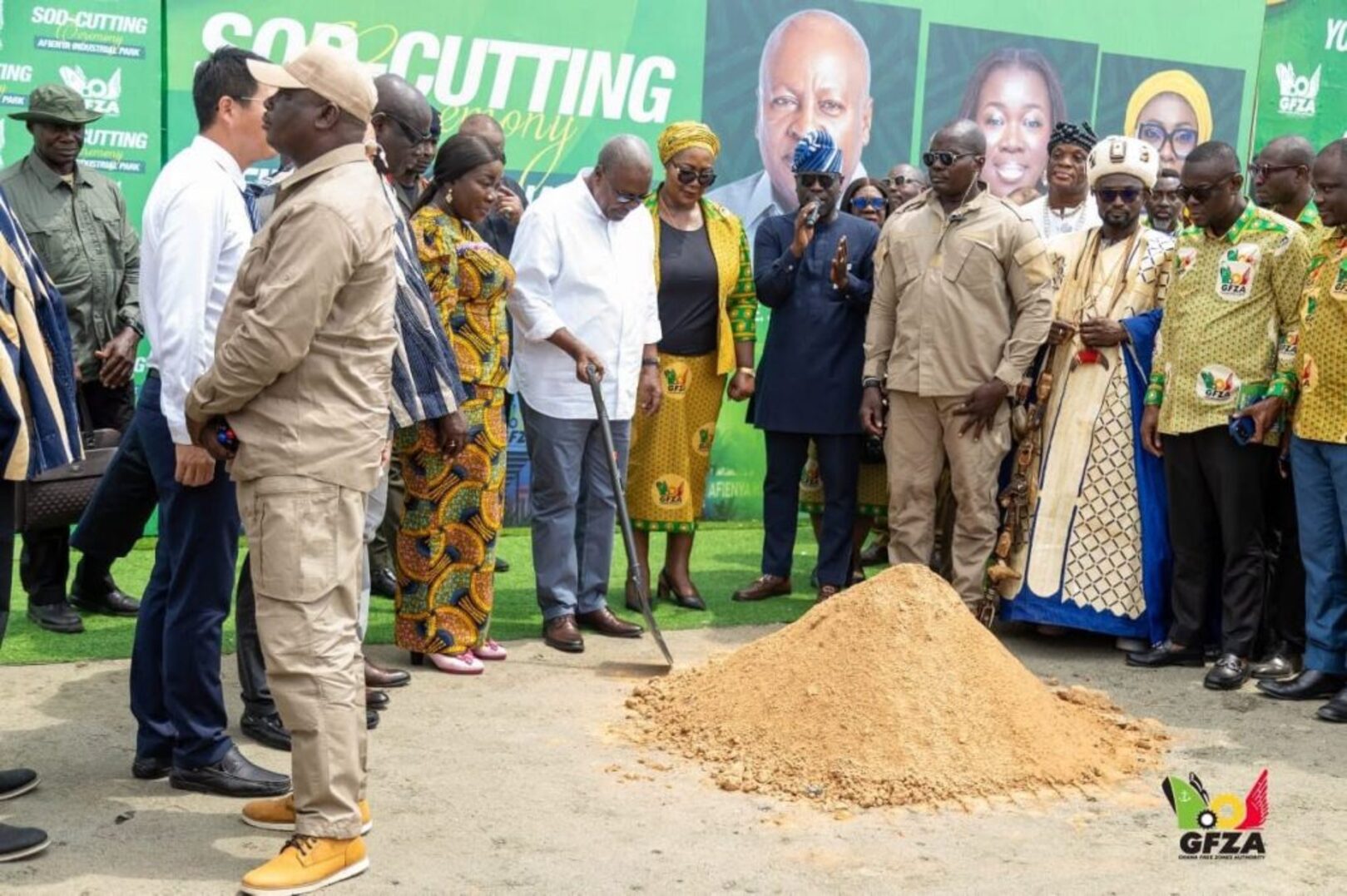 Ghana launches construction of 501-hectare industrial park to attract investment and create jobs